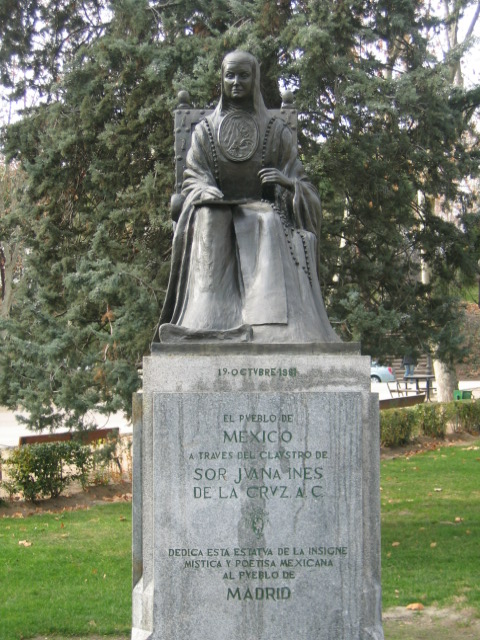 Хуана Инес де ла Круз (1651–1695), памятник.jpg